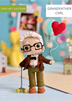 crochet pattern GRANDFATHER CARL