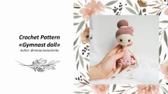 Crochet Pattern «Gymnast doll»