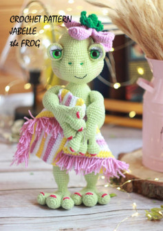 CROCHET PATTERN JABELLE the FROG