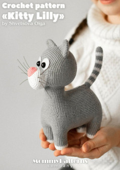 crochet pattern kitty lilly