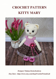 CROCHET PATTERN KITTY MARY