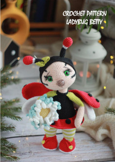 CROCHET PATTERN LADYBUG BETTY