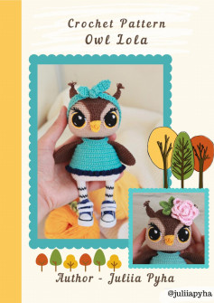 Crochet Pattern Owl Lola