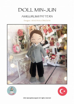 DOLL MIN-JUN AMIGURUMI PATTERN