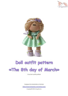 doll outfit pattern the 8th day of march