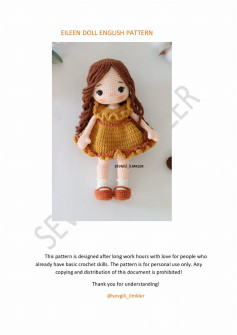 EILEEN DOLL ENGLISH PATTERN