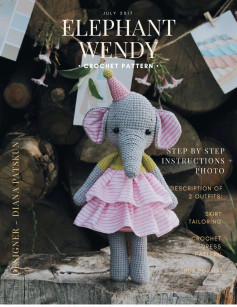 ELEPHANT WENDY crochet pattern