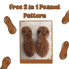 free 2 in 1 peanut pattern