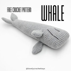 free crochet pattern gray whale