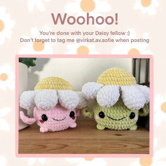 Free daisy fellow pattern 🌼!