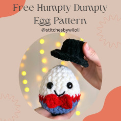 free humpty dumpty egg pattern