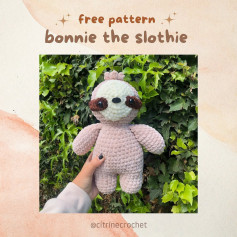 free pattern bonnie the slothie