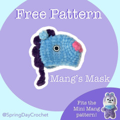 free pattern mangs mask