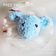 free pattern pocket elephant