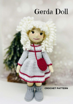 Gerda Doll CROCHET PATTERN