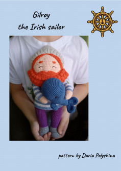 Gilroy the Irish sailor doll pattern