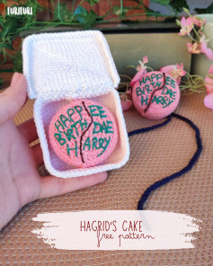 Hagrids Cake free pattern