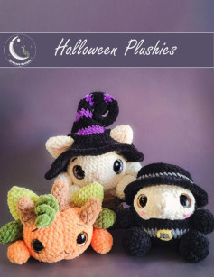 Halloween Plushies crochet pattern