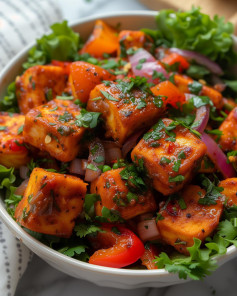 Indian Style Chilli Tofu🌶️