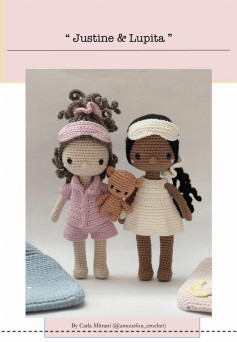 Justine & Lupita doll crochet pattern