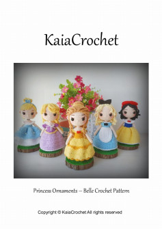 Kaia Crochet Princess Ornaments – Belle Crochet