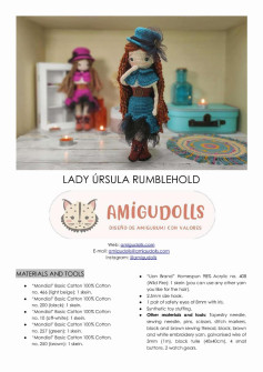 LADY ÚRSULA RUMBLE HOLD doll