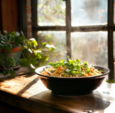 LAZY PEANUT NOODLES (10-minute vegan dinner)🍜🌱✨