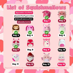 list of squishmallows