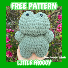 little froggy free pattern!! 🐸⭐️