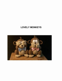 LOVELY MONKEYS crochet pattern