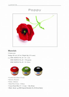 Lychette Poppy Materials