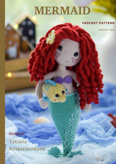 mermaid adn fish crochet pattern