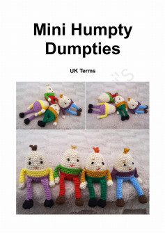 Mini Humpty Dumpties crochet pattern