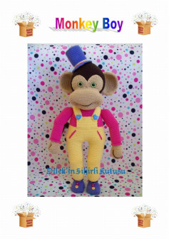 monkey boy crochet pattern