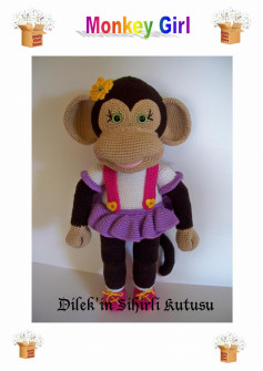 monkey girl crochet pattern