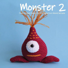 monster 2 free crochet pattern