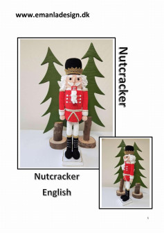 nutcracker english crochet pattern