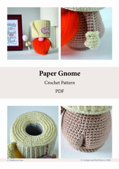 Paper Gnome Crochet Pattern