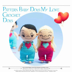 pattern baby dolls my love crochet.