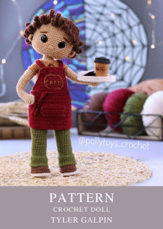 PATTERN CROCHET DOLL TYLER GALPIN