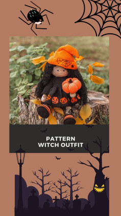 PATTERN WITCH OUTFIT crochet