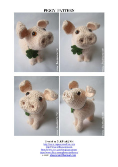 PIGGY PATTERN crochet pattern