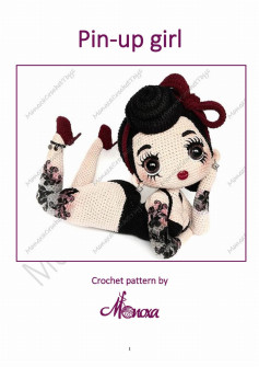 Pin-up girl Crochet pattern