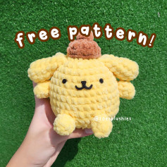 pompompurin free pattern