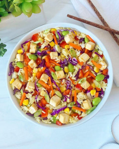 ✨RAINBOW TOFU FRIED RICE ✨