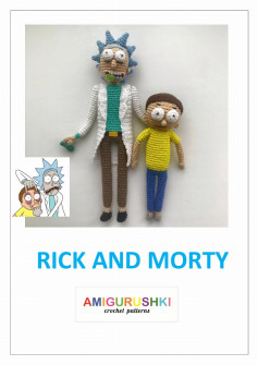 RICK AND MORTY crochet pattern