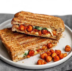 Spicy Chickpea Cheese Toasties