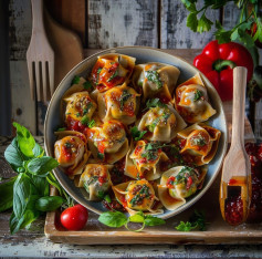 Spicy steamed dumplings, anyone?😋