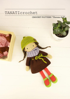 TANATI crochet CROCHET PATTERN “Theona doll”