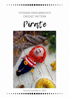 TATSIANA PADDUBSKAYA’S CROCHET PATTERN Pirate Plyushki Toys Patterns